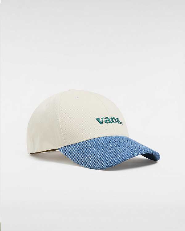 White Unisex Vans 66 Structured Jockey Hats NZ | VN8753960