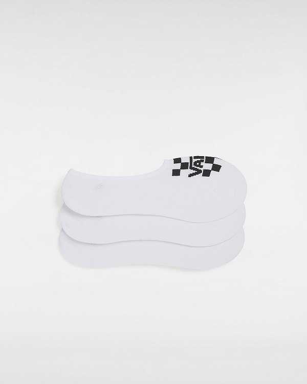 White Unisex Vans Classic Canoodle (3 Pairs) Socks NZ | VN5082146