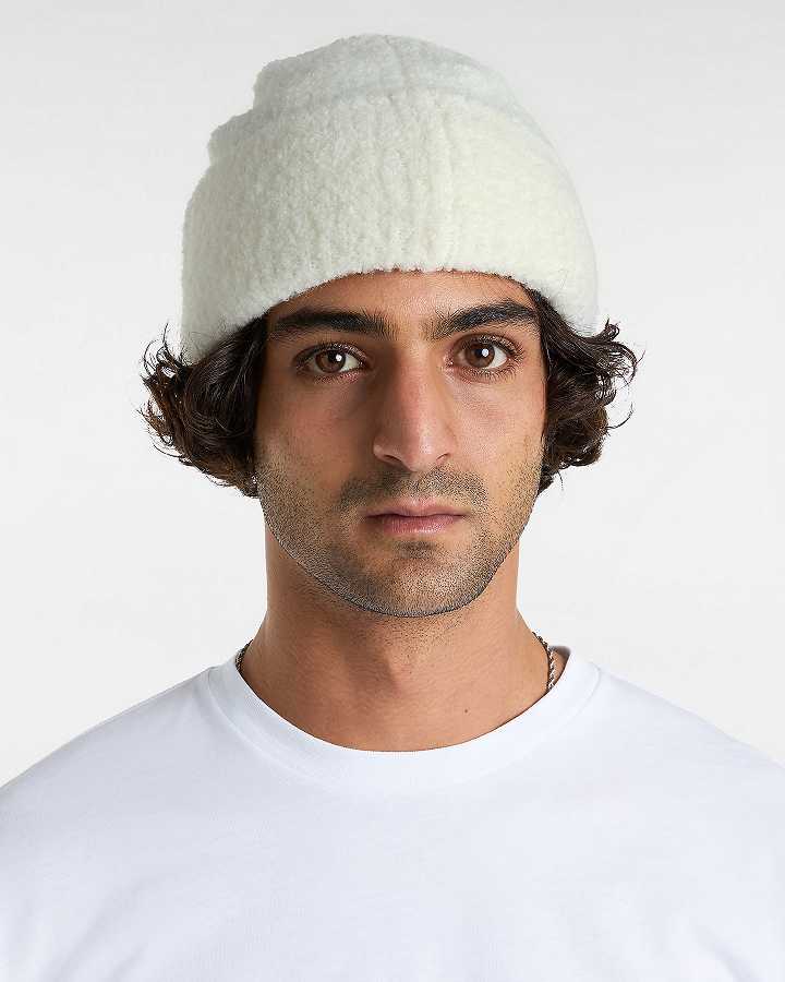 White Unisex Vans Newton Beanie NZ | VN0126743