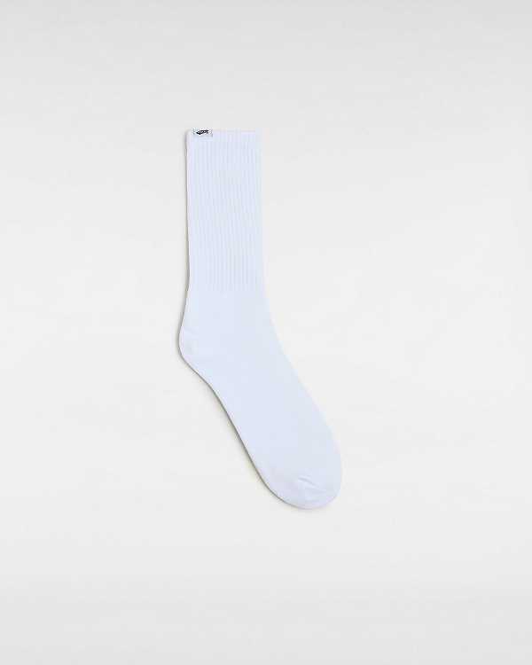 White Unisex Vans Premium Crew (1 Pair) Socks NZ | VN8142670