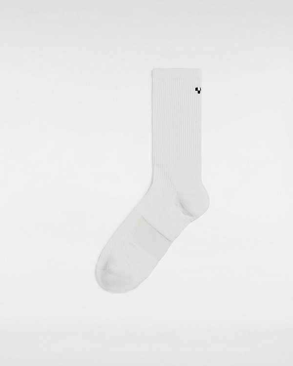 White Unisex Vans Skate Standard Crew (1 Pair) Socks NZ | VN8592367