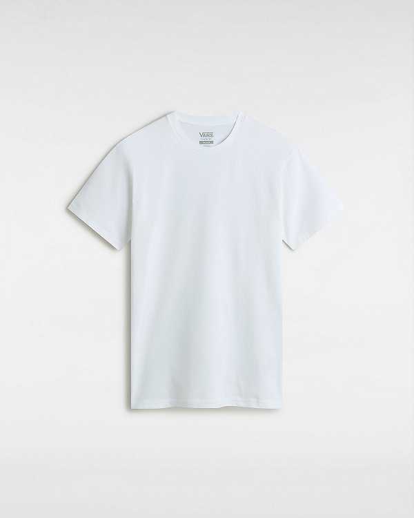 White Women Vans Basic T Shirts NZ | VN0451263