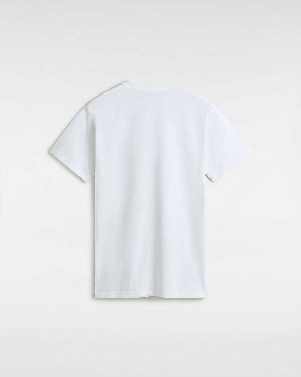 White Women Vans Basic T Shirts NZ | VN0451263