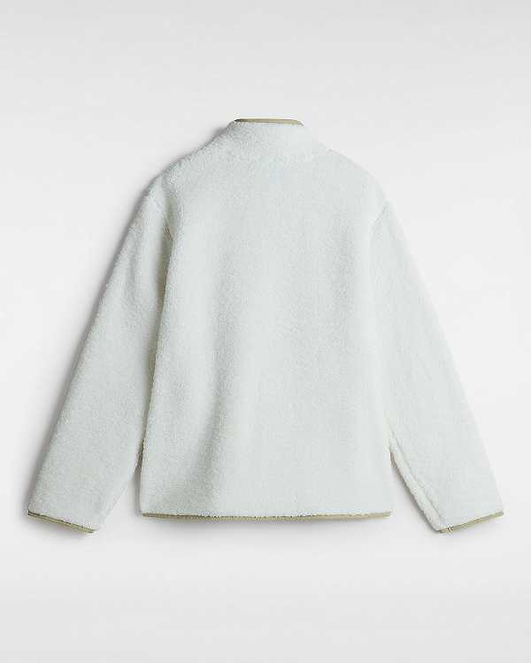 White Women Vans Boxed Sherpa Fleece NZ | VN8643075