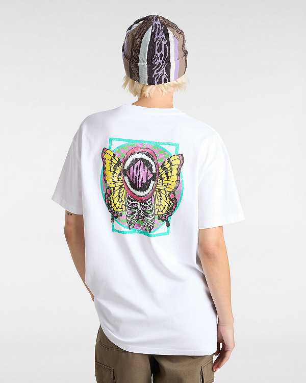 White Women Vans Ethereal T Shirts NZ | VN2643910