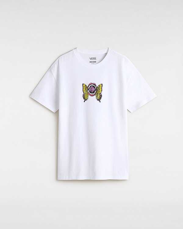 White Women Vans Ethereal T Shirts NZ | VN2643910