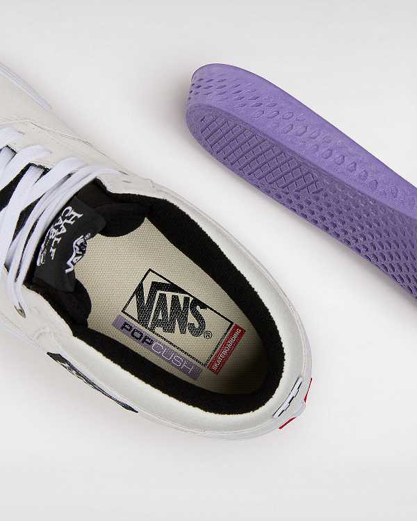 White Women Vans Half Cab Skate Shoes NZ | VN2438071