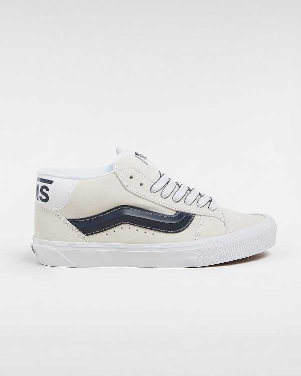 White Women Vans Knu Mid Sneakers NZ | VN4278659