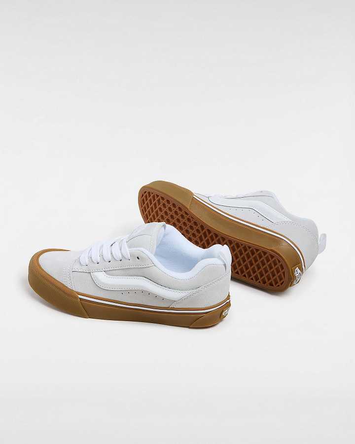 White Women Vans Knu Skool Sneakers NZ | VN9856274