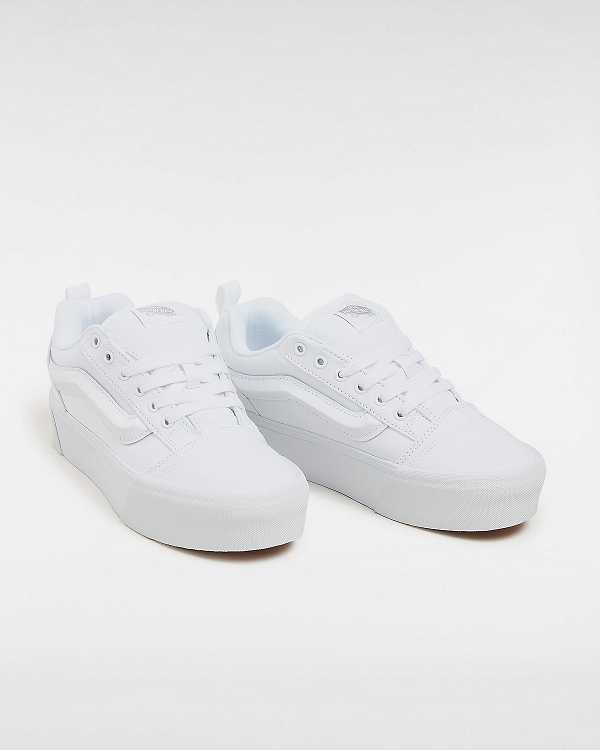 White Women Vans Knu Stack Sneakers NZ | VN4160983