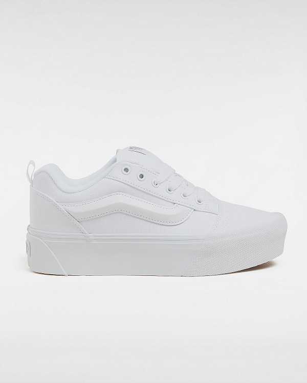 White Women Vans Knu Stack Sneakers NZ | VN4160983