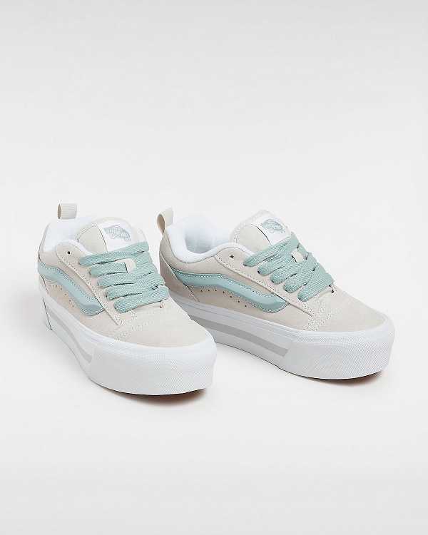 White Women Vans Knu Stack Sneakers NZ | VN7916508