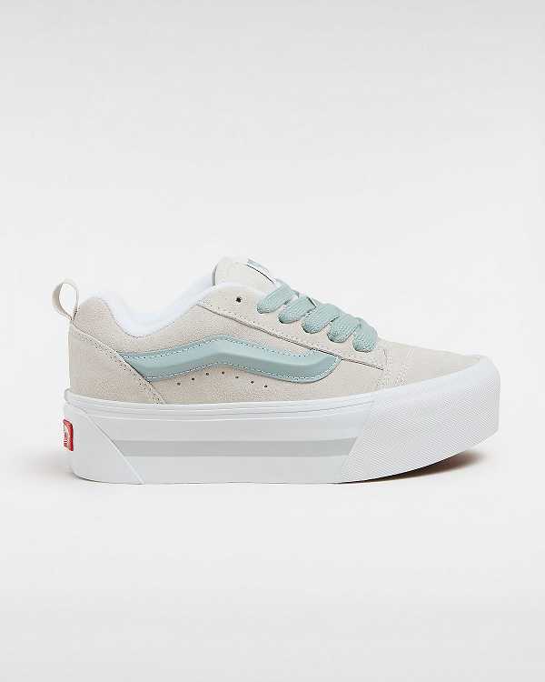 White Women Vans Knu Stack Sneakers NZ | VN7916508