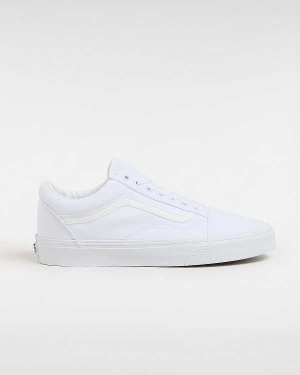 White Women Vans Old Skool Sneakers NZ | VN1754298