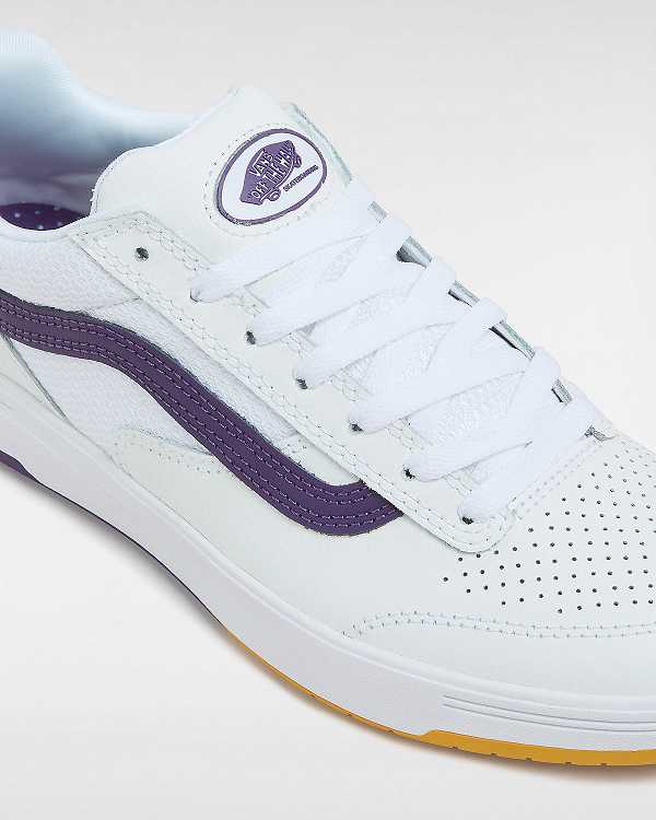 White Women Vans Skate Zahba Athletic Shoes NZ | VN9416537