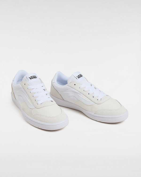 White Women Vans Staple Cruze Too ComfyCush Sneakers NZ | VN0598237