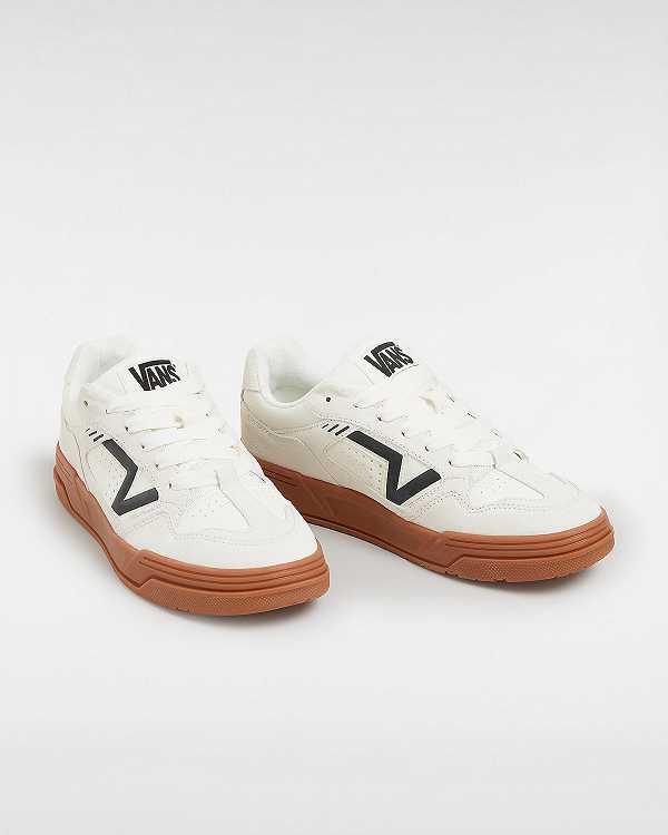 White Women Vans Upland Suede Sneakers NZ | VN3284796