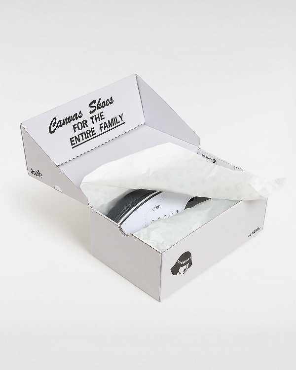 White Women Vans Vans X Papergirl Authentic Reissue 44 Sneakers NZ | VN0697823