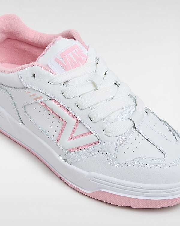 White / Pink Women Vans Upland Sneakers NZ | VN0517489