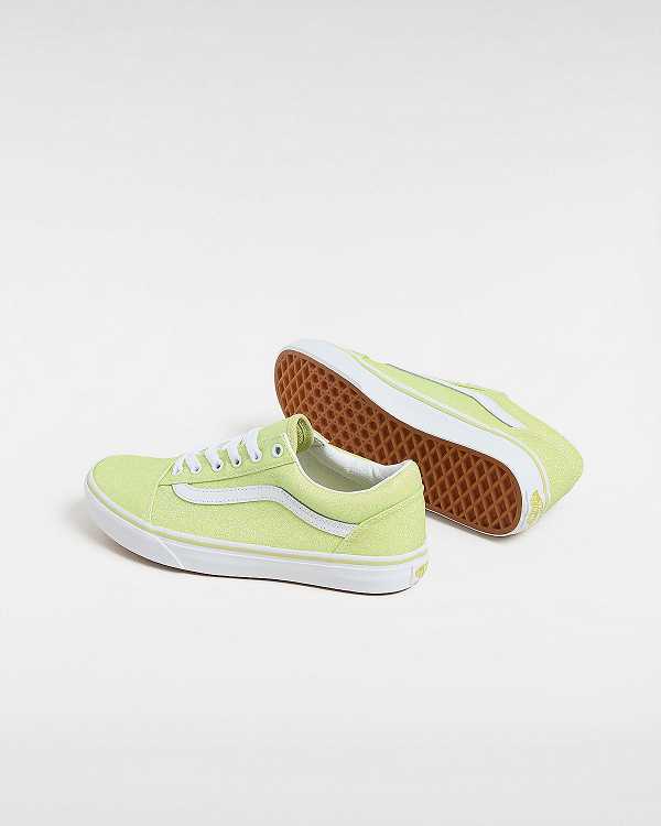 Yellow Kids' Vans Old Skool (8-14 Years) Sneakers NZ | VN8041765