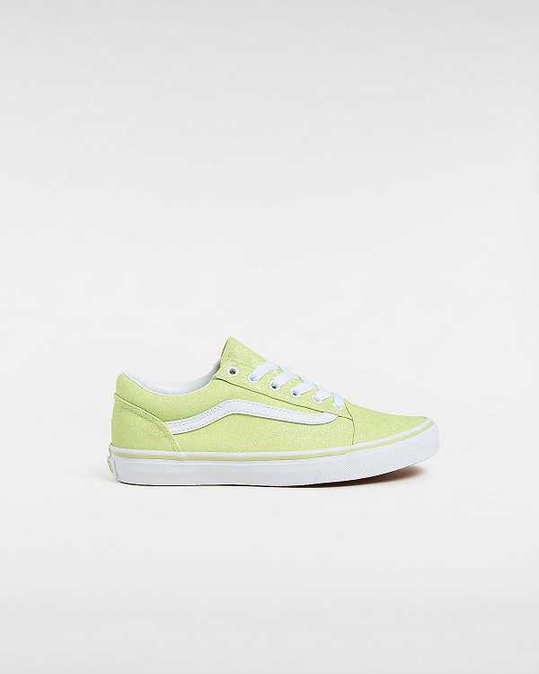 Yellow Kids\' Vans Old Skool (8-14 Years) Sneakers NZ | VN8041765