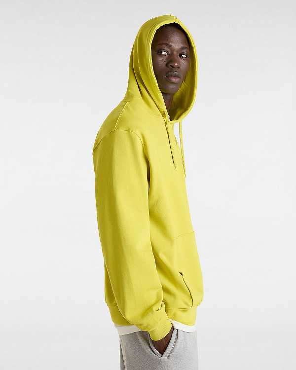 Yellow Men Vans Dettori Loose Hoodie NZ | VN2198670