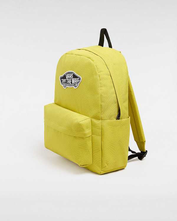 Yellow Unisex Vans Old Skool Classic Backpacks NZ | VN7813526