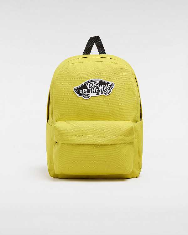 Yellow Unisex Vans Old Skool Classic Backpacks NZ | VN7813526