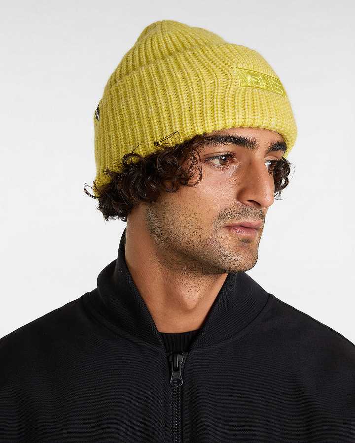 Yellow Unisex Vans Sunnyside Cuff Beanie NZ | VN5932780