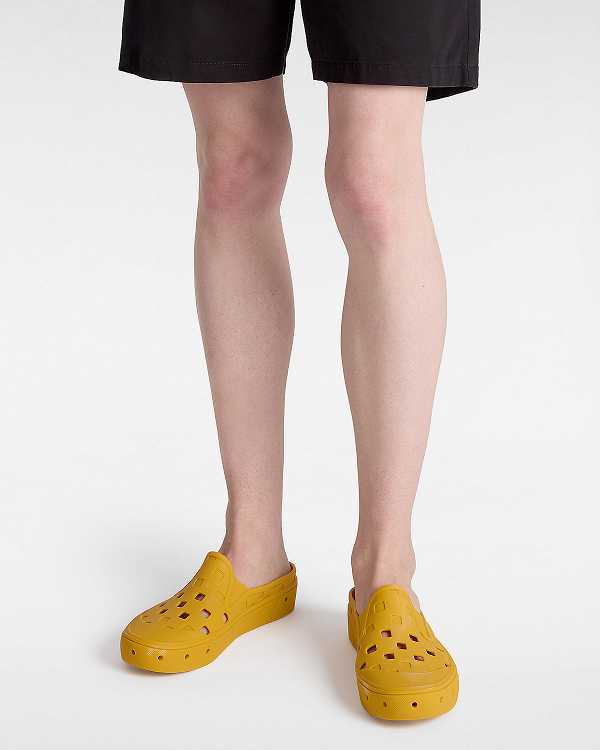 Yellow Women Vans MTE Slip-On TRK Mules NZ | VN7809315